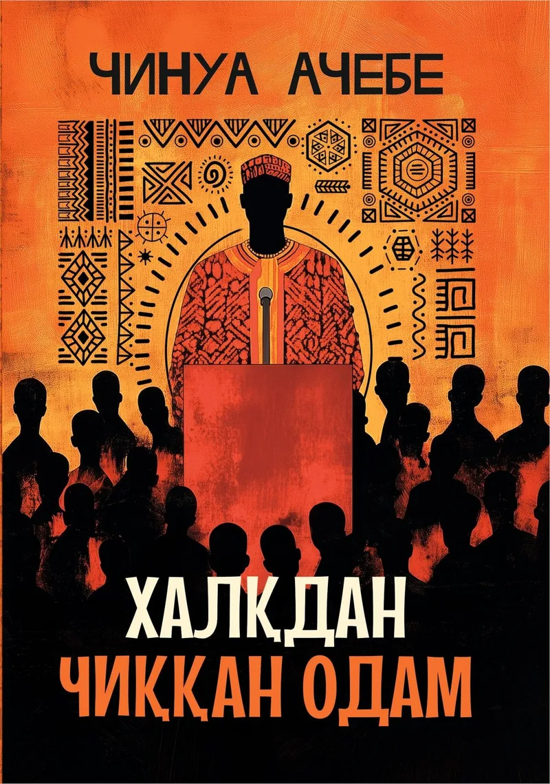 «Xalqdan chiqqan odam» kitobining muqovasi